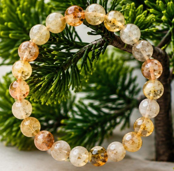Yellow Citrine Bracelet